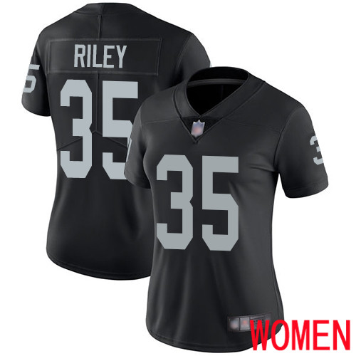 Oakland Raiders Limited Black Women Curtis Riley Home Jersey NFL Football 35 Vapor Untouchable Jersey